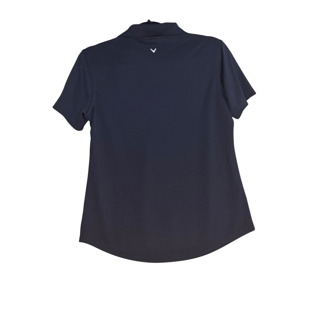 NWT Callaway Ladies Core Performance Polo Size M Black Opti-Dry Technology - Picture 2 of 6